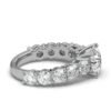 925 Sterling Silver 4.5ctw Solitaire Diamond Engagement Ring - Image 4