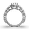 925 Sterling Silver 4.5ctw Solitaire Diamond Engagement Ring - Image 5