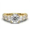 925 Sterling Silver 4.5ctw Solitaire Diamond Engagement Ring - Image 6