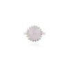 925 Sterling Silver 4.63 Carat Star Sapphire Cabochon Ring