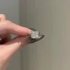 Gold-plated sterling silver ring with polished finish