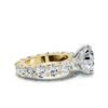 925 Sterling Silver 5.8 ct Diamond Ring - Image 3