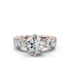 925 Sterling Silver 5.8 ct Diamond Ring - Image 7