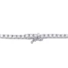 52.5ctw tennis necklace with 6.35mm round stones