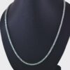 18-inch tennis necklace with 6.00mm round stones