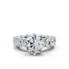 925 Sterling Silver 6.5 Diamond Ring - Image 6