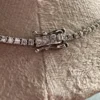 18-inch tennis necklace with bold 6.20mm round stones