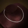 925 sterling silver necklace with thick gold plating