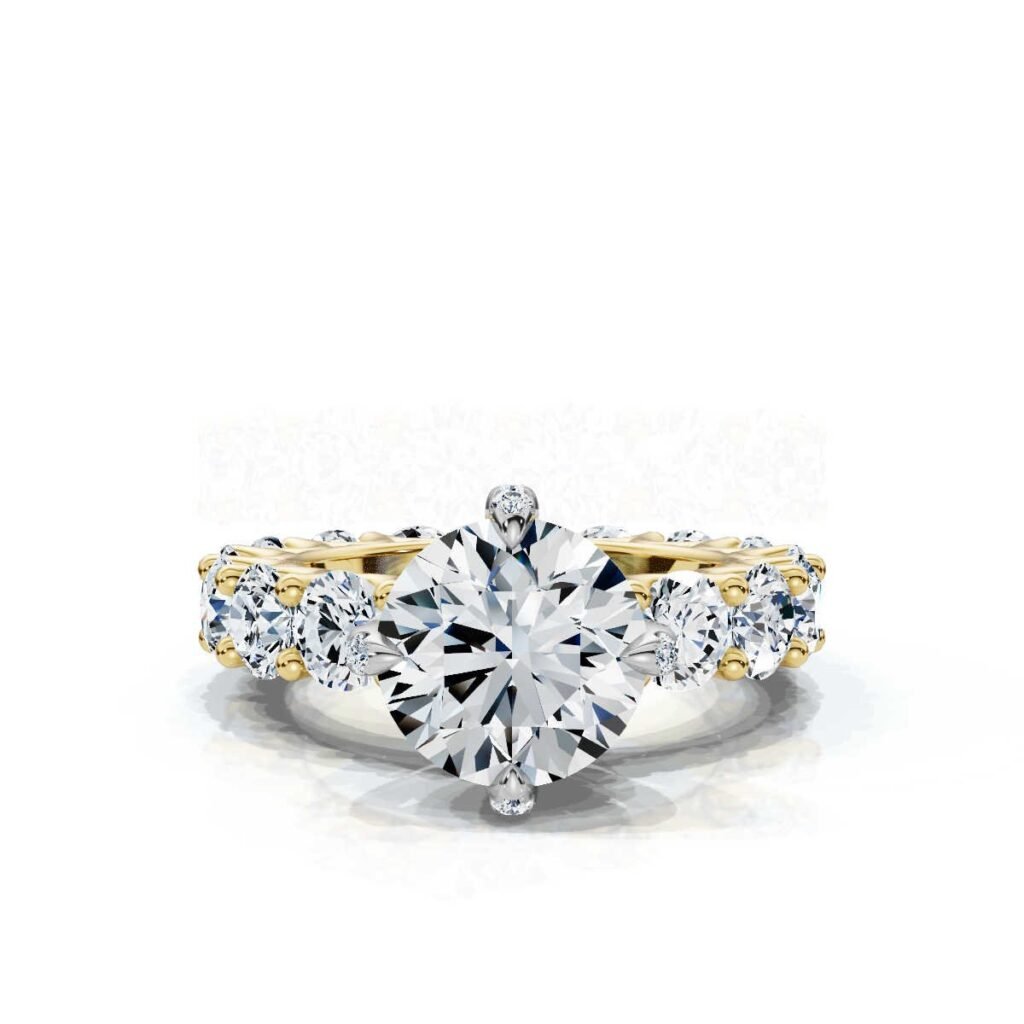 925 Sterling Silver 6ct Diamond Ring