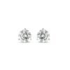 Thick gold plated sterling silver earrings with bright sparkle