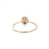 925 Sterling Silver Amethyst Diamond Ring - Image 4