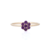 925 Sterling Silver Amethyst Ring