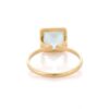 925 Sterling Silver Aquamarine Ring - Image 6