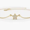 925 Sterling Silver bracelet showcasing balanced baguette and round detailing