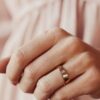Sterling silver ring with Premium CZ Diamond baguette settings