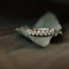 925 Sterling Silver Baguette Diamond Ring - Image 3