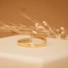 925 Sterling Silver Baguette Diamond Spiral Ring - Image 7