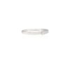 925 Sterling Silver Baguette Diamond Stacking Band - Image 3