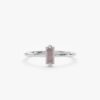 925 Sterling Silver Baguette Labradorite Ring - Image 2