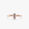 925 Sterling Silver Baguette Labradorite Ring - Image 3