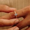 925 Sterling Silver Baguette Labradorite Ring - Image 7