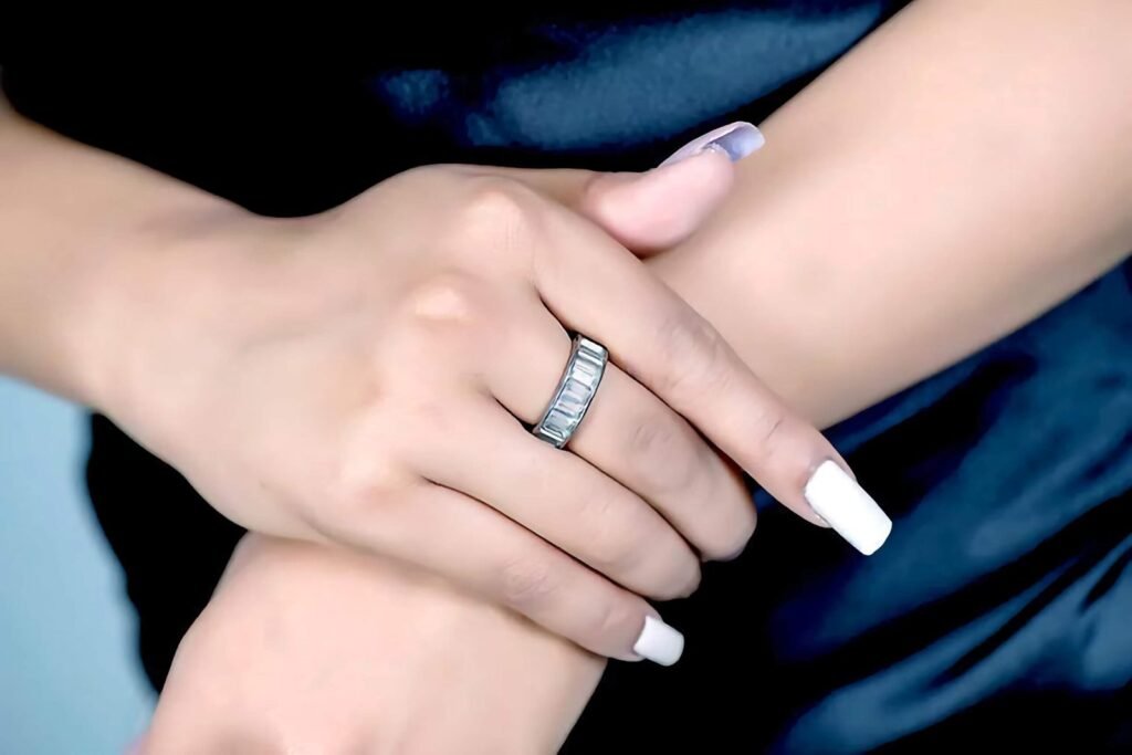 925 Sterling Silver Baguette Ring