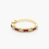 Slim 1.4mm ring band in 925 sterling silver