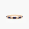 Elegant ring with a 1.40 mm band width and refined shape