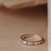 925 Sterling Silver Baguette Shape Eternity Band