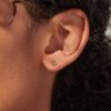 925 Sterling Silver Ball Stud Earrings - Image 2