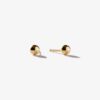 925 Sterling Silver Ball Stud Earrings - Image 6