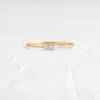 925 sterling silver Better Together ring with interlocking bands