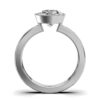925 Sterling Silver ring with 1.8 mm band height