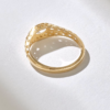 Simple solitaire ring crafted in 925 Sterling Silver