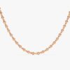 925 Sterling Silver Bezel Diamond Tennis Necklace - Image 5