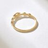 925 Sterling Silver Bezel Green Gemstone Ring - Image 7