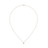Gold-plated sterling silver necklace with a clean modern design