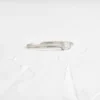 Gold-plated stacking ring with bezel-set premium CZ diamonds
