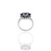 925 sterling silver ring with bright stone details