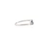 925 Sterling Silver Blue Sapphire Diamond Two Stone Ring - Image 6