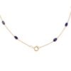 925 Sterling Silver Blue Sapphire Necklace - Image 4