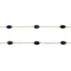925 Sterling Silver Blue Sapphire Necklace - Image 5