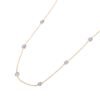 925 Sterling Silver Blue Sapphire Necklace - Image 2