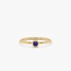 925 Sterling Silver Blue Sapphire Ring