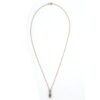 925 Sterling Silver Blue Topaz Drop Pendant Necklace - Image 3