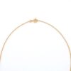 925 Sterling Silver Blue Topaz Drop Pendant Necklace - Image 4