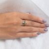 925 Sterling Silver Blue Topaz Ring - Image 4