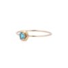 925 Sterling Silver Blue Topaz Ring - Image 6