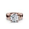Modern sterling silver ring with a refined comfort fit design
