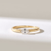 925 Sterling Silver Bold East West Marquise Diamond Ring - Image 2
